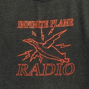 NEW Infinite Plane Radio Tee Medium